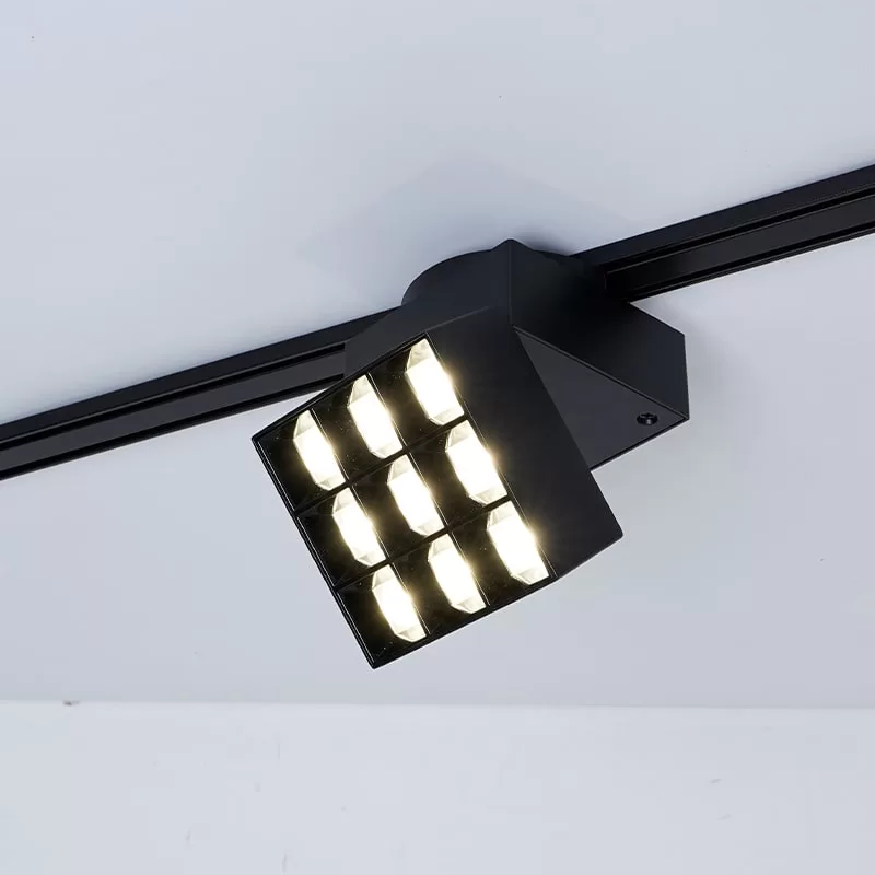 White / Black Magnetic Track Light TH3003A-E2-9