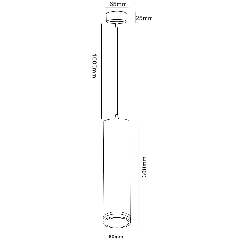 Energy-Efficient LED Pendant Light TS5643