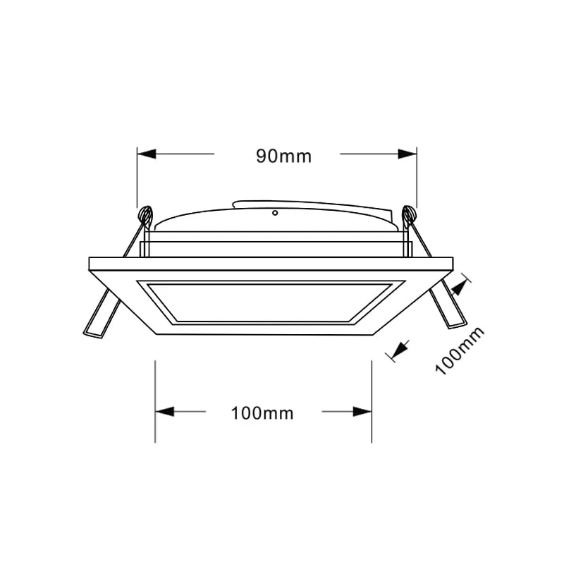 GU10 / GU5.3 LED Ceiling Downlight TS6621