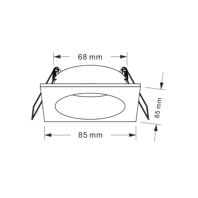 IP65 Ceiling Mounted Downlight TS6902