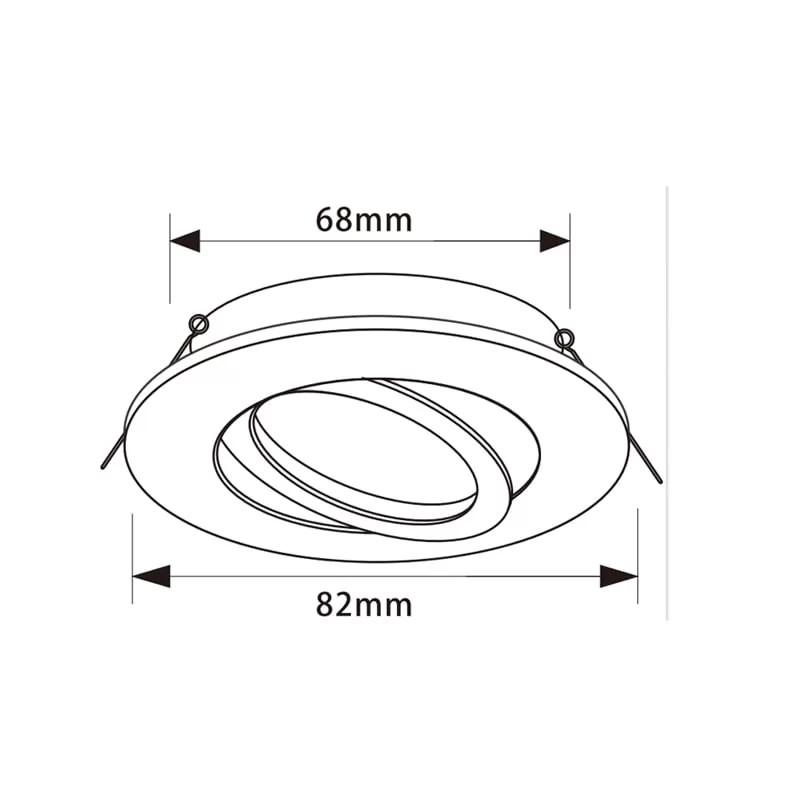 Round Adjustable Downlight TS8068