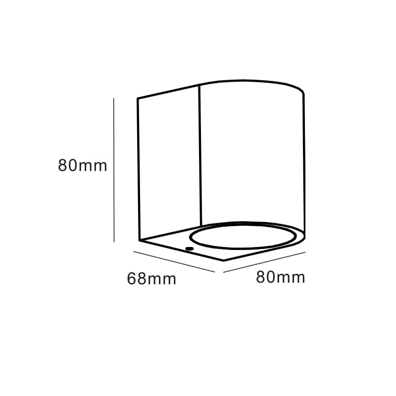 GU10 Waterproof LED Wall Light TS8505