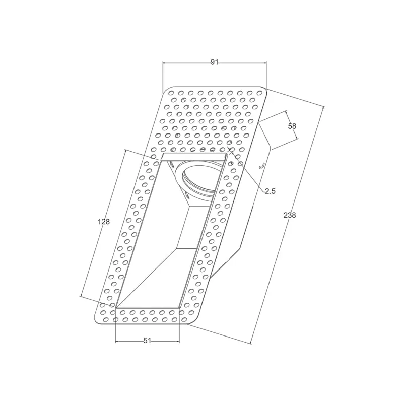 Mini GU10 LED Stair Light TS8517