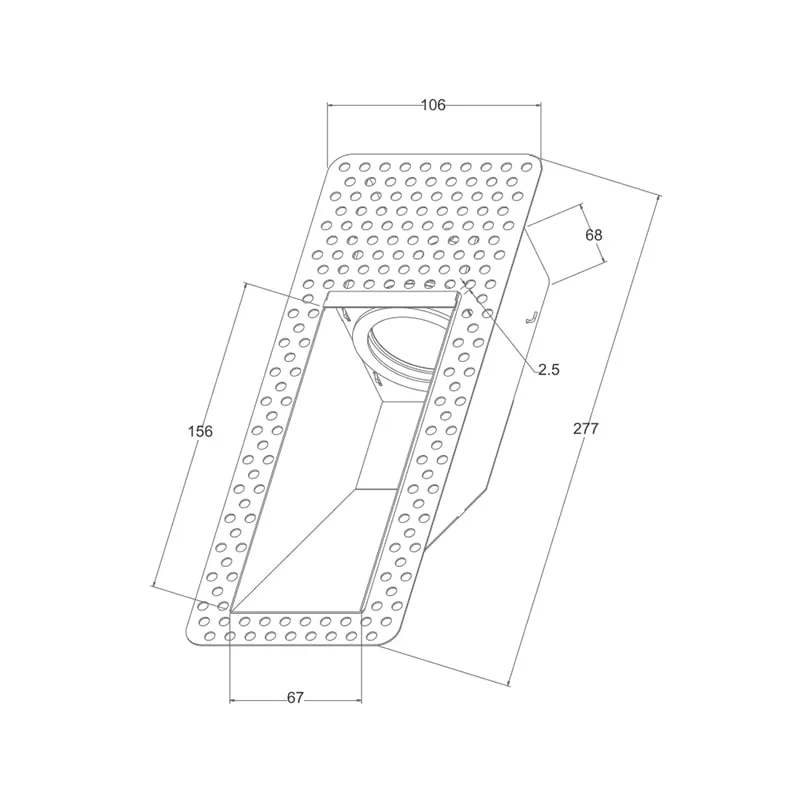 Recessed Trimless Step Light TS8518