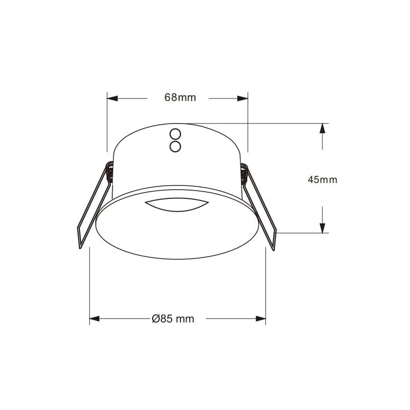 IP65 Anti-Glare Downlight TS8558
