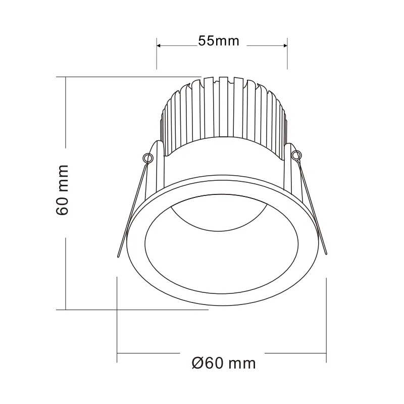7W Mini LED Downlight TD2653