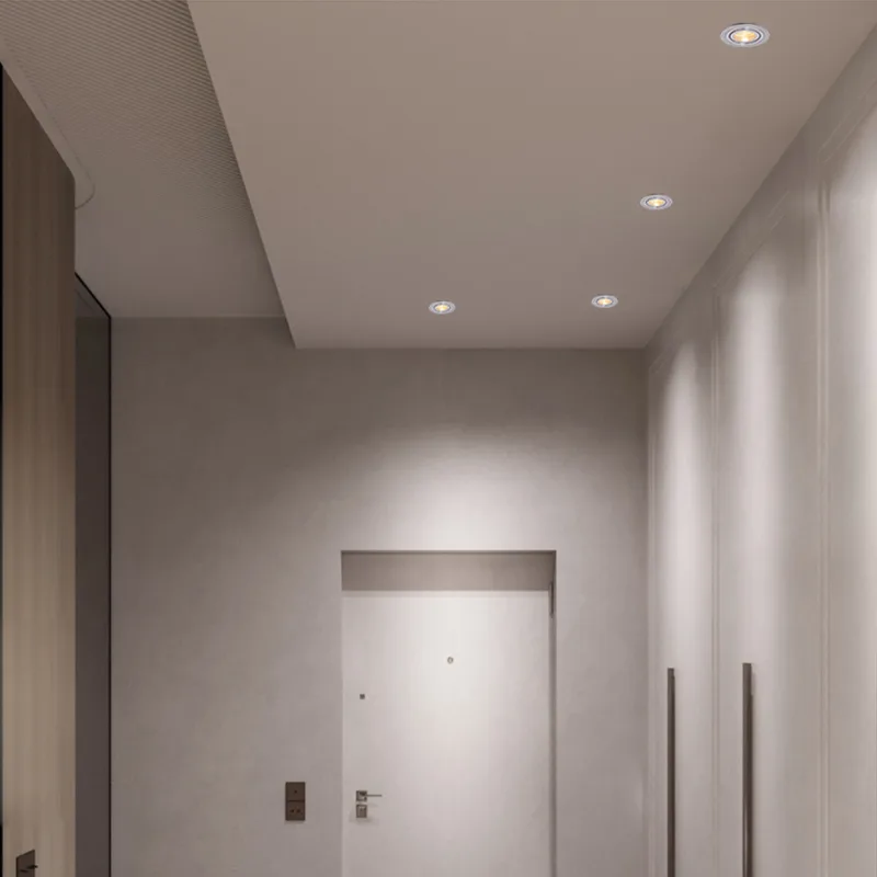 Anti-Glare Adjustable Angle Recessed Downlight TS5005