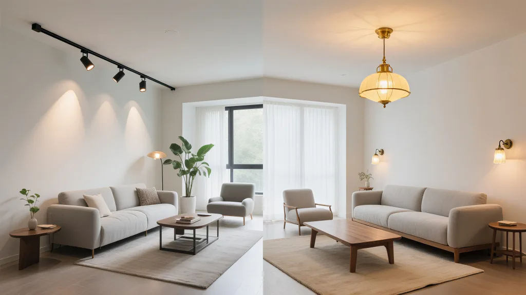 magnetic track lights vs traditional lighting