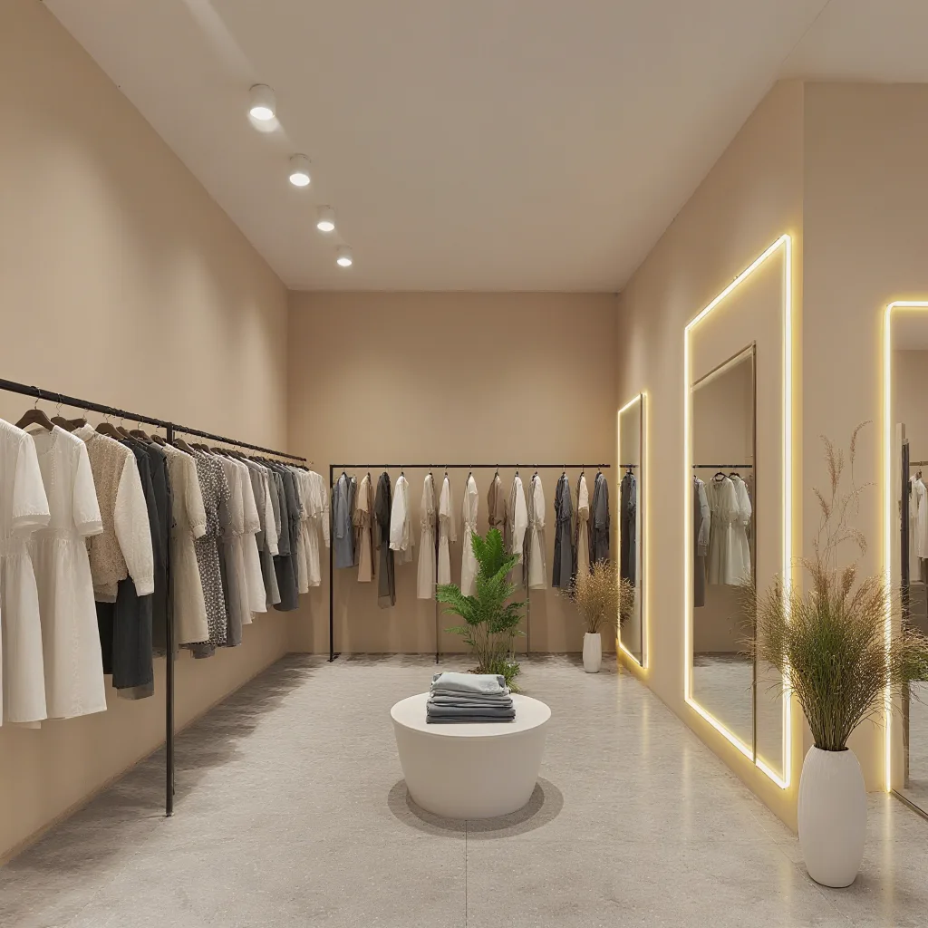 LED Spotlight in Retail Store