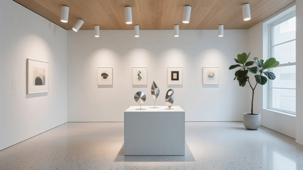 LED Spotlight in Art Galleries