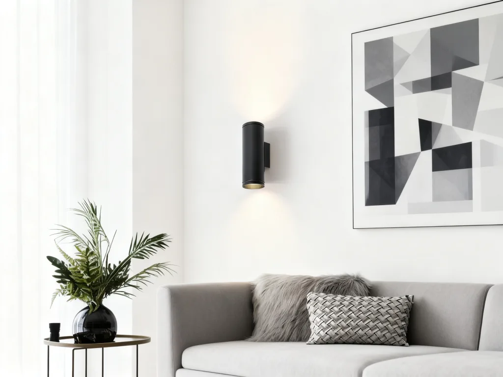 LED Wall Light in the Living Room